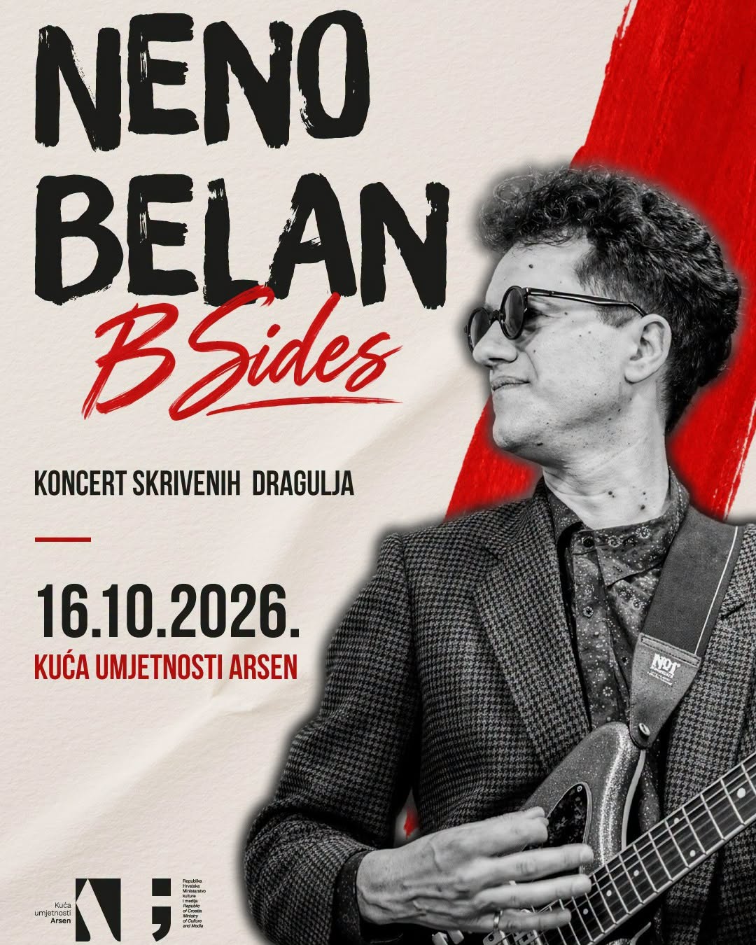 Koncertom ''Neno Belan B Sides'' počinje nova sezonu u Arsenu